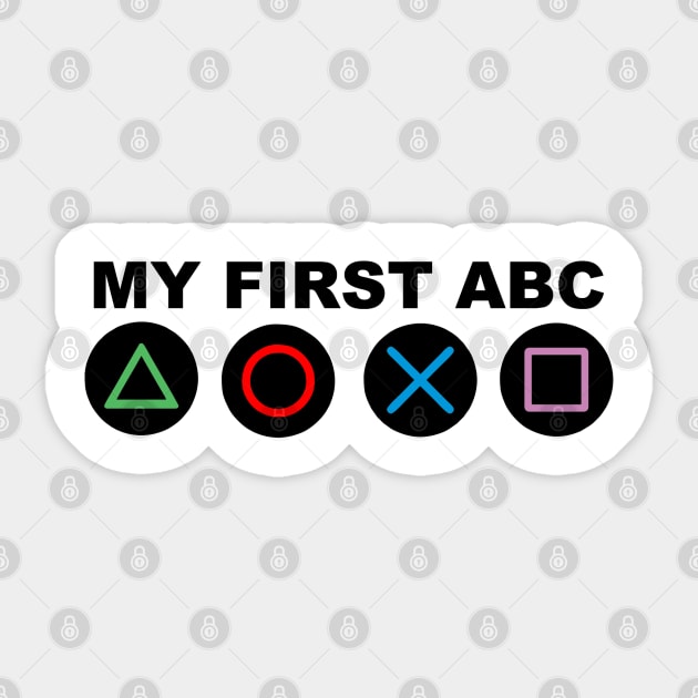 My First ABC Sticker by BSquared